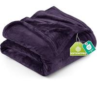 Utopia Bedding Manta Polar. Manta Ligera para La Cama, El Sofá O El Sillón. Adecuada para Todas Las Estaciones [259x228 cm, Morado]