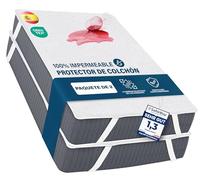 Utopia Bedding Protector Colchón 140 x 200 cm Impermeable (Paquete de 2), 4 Esquinas Elásticas, Certificación Oeko-Tex, Funda Colchón, Cubre Colchón Transpirable
