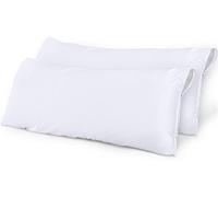 Utopia Bedding Protector de Almohada Impermeable 40x145 cm (Juego de 2) con Cremallera, Funda Almohada Certificado Oeko-Tex