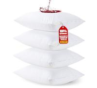 Utopia Bedding Protector de Almohada Impermeable 40x70 cm (Juego de 4) con Cremallera, Funda Almohada Certificado Oeko-Tex