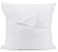 Utopia Bedding Protector De Almohada Impermeable 80 x 80 cm (Juego de 2) con Cremallera, Funda de Almohada De Rizo con Certificado Oeko-Tex