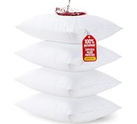 Utopia Bedding Protector de Almohada Impermeable con Cremallera (Paquete de 4) Queen - Funda de Almohada a Prueba de chinches de 20 x 28 Pulgadas