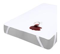 Utopia Bedding Protector de Colchón Impermeable 160x200cm, Cubierta de Colchón Transpirable Certificada Oeko-Tex con Correas Elásticas en Las Esquinas, Ajuste, Protección contra Incontinencia