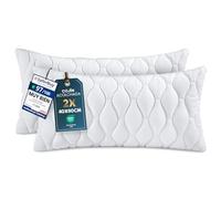 Utopia Bedding Relleno Acolchada Cojines Sofa 40x80cm 2Pack de para Blanco