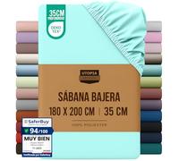 Utopia Bedding Sabana Bajera 180x200 - Azul SPA