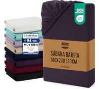 Utopia Bedding Sabana Bajera 180x200x30 cm - Púrpura -(Cama 180)