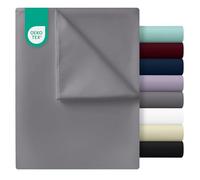 Utopia Bedding Sábana Encimera, Cama 150-266 x 259 cm, Certificado Oeko-Tex, Poliéster Cepillado Suave Microfibra Sábana Plana sin elástico (Gris)
