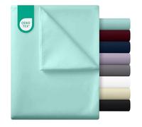 Utopia Bedding - Sábana Plana sin elástico - Cama 135-225 x 255 cm - Certificado Oeko-Tex - Poliéster Suave Cepillado - Microfibra - Sábana Plana - Azul SPA