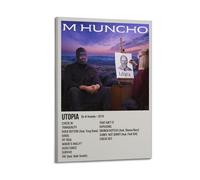 Utopia by M Huncho - Póster estético para pared, diseño de póster para sala de estar, dormitorio, 50 x 75 cm, estilo marco