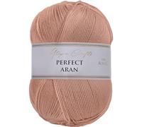 Utopia Crafts Aran - Hilo para tejer y ganchillo, 400 g (rosa polvo)