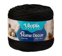 Utopia Crafts Home Décor T-Shirt Yarn for Crochet & Knitting 300g (White)
