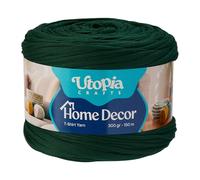 Utopia Crafts Home Décor T-Shirt Yarn for Crochet & Knitting 300g (White)