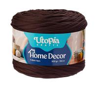 Utopia Crafts Home Décor T-Shirt Yarn for Crochet & Knitting 300g (White)