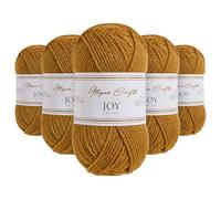 Utopia Crafts JOY DK - Hilo para tejer (5 unidades, 50 g, 100% acrílico)