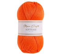 Utopia Crafts Softease - Ovillo de lana para tejer y ganchillo, 100 g (melocotón rústico)