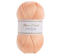 Utopia Crafts Softease - Ovillo de lana para tejer y ganchillo, 100 g (melocotón suave)