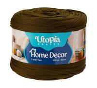 Utopia Crafts Trapillo T-Shirt para Crochet y Punto Home Decor 300g/150m Hilo de Camiseta Elástico Microfibra Oeko-Tex Para Cestas Bolsos Alfombras y Macramé Ganchillo 5-7 mm (Verde oliva)