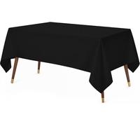 Utopia Kitchen Mantel Rectangular de 228 x 335 cm (Paquete de 2) Mantel Blanco Lavable a máquina, Fiestas, Bodas y Festivales (90 x 132 Pulgadas)