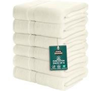 Utopia Towels Paquete de 6 Juego de Toallas de baño 100% algodón Hilado en Anillo (60 x 120 CM) Alta absorción, Secado rápido, Toallas de Hotel, SPA y baño de Primera Calidad (Azul eléctrico)