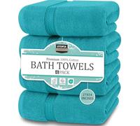 Utopia Towels - Toallas de Baño (Paquete de 4, 69 x 137 cm) (Turquesa)