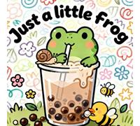 uts a litlle forg: A Bold and Easy Coloring Book for Adults, Beginners & Kids | Simple, Cute & Relaxing Large Print Kawaii Designs for Stress Relief and Anxiety