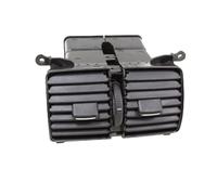 UTSKWD 3CD819203 Conjunto de ventilación de salida de aire acondicionado trasero negro, compatible con Volkswagen Passat B6 2006 2007 2008 2009 2010 2011 CC
