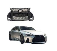 UTSKWD Cubierta de luz antiniebla for rejilla de parachoques delantero | Compatible con Lexus 【IS300 F Sport IS350 IS500 2021-2024】Kit de accesorios for carrocería (izquierda y derecha)(Front Bumper G