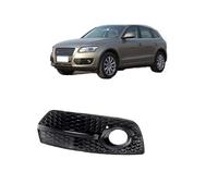 UTSKWD Cubierta de Rejilla de luz antiniebla | Compatible con Audi Q5 Standard 2009-2012, Rejilla de Parachoques Delantero 8R0807681E y 8R0807682E(Right Black)