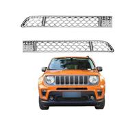 UTSKWD Cubiertas for faros de coche | Rejilla inferior for faros antiniebla de parachoques delantero | Anillo decorativo inferior for intermitentes | Accesorio compatible con Jeep Renegade 2019-2021(M