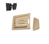 UTSKWD Rejilla de ventilación del aire acondicionado interior delantero y trasero, compatible con Mercedes Benz W251 2006-2009 R300 R320 R350 R400 R500(Left Beige)