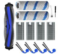 UTTASU 1sets for ECOVACS-Deebot X11/X11 Pro/OmniCyclone Accessory Kit Main Brush, HEPA, Side Brush, Antibacterial= Mop Rollers