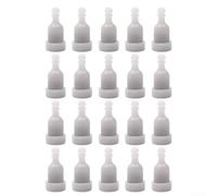 UTTASU 20 piezas de válvula de retención de aire de ventilación de tanque de combustible, motosierra de madera 4500/5200/5800/45cc/52cc/58cc para motosierra, desbrozadora, fácil de usar