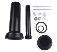 UTTASU 300 mm WC - Kit de conexión de marco de cisterna para Geberit Duofix H112/H98/H82 - Conector de bandeja de 90 mm + extensión de tubo de descarga de 45 mm con cono - 1 pieza