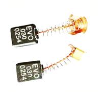 UTTASU 4 cepillos de carbono para sierras ingletadoras RAGE3-S & Fury 3-S de 210 mm E113, 6 x 11 x 16 mm, cepillos de motor de repuesto para herramientas eléctricas Evolution