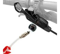 UTTASU Adaptador de llenado de aceite de freno de bicicleta para calibradores SRAM | Herramienta de purga eficiente con puerto de descarga | Conector de mantenimiento compacto para RockShox Reverb 1X
