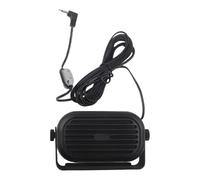 UTTASU Altavoz externo SP-35 para Icom IC-2730, ID-5100, ID-4100, IC-7100, IC-718, potencia de salida de 5 W, soporte ajustable de 360°, cable de audio de 2 m, diseño compacto para radio de vehículos