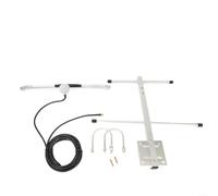 UTTASU Antena direccional 433 MHz para Yagi 6DBi para conector SMA con cable RG58, para aplicaciones inalámbricas al aire libre, fácil montaje y alto alcance en el rango UHF