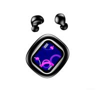 UTTASU Auriculares inalámbricos inteligentes diseñados para una conectividad perfecta, llamadas claras y experiencias de audio inmersivas (negro sin tarjeta)