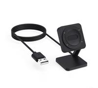 UTTASU Base de carga para reloj inteligente SUUNTO Conector magnético Soporte de carga rápida Ligero Portátil Conexión estable Salida 1000mAh Negro