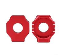 UTTASU Bloque de ajuste de cadena de eje trasero para Surron para Light Bee X/S para Segway X160/X260, aleación de aluminio 6061 mecanizado CNC, par ligero para mantenimiento de bicicletas eléctricas