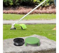 UTTASU Bobina de línea y tapa para recortadora Greenworks de 24 V (modelo 21287), 1,5 mm de diámetro, rosca de nailon de 6 m, carrete de ABS, para recortadoras inalámbricas Greenworks