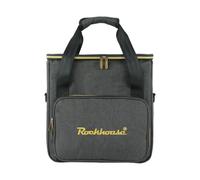 UTTASU Bolsa de almacenamiento de discos de vinilo con divisor, funda de transporte portátil para colección de álbumes LP, diseño resistente de correa de mano y hombro, bolsillo externo, capacidad