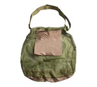 UTTASU Bolsa de búsqueda de hongos, malla ventilada, almacenamiento adicional para herramientas y guía, Green
