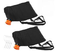 UTTASU Bolsa de colección Leaf WGBAG500 compatible con soplador/aspiradora Worx WG500