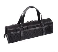 UTTASU Bolsa organizadora de equipo de camping con bolsillo de secado de malla, asas de doble costura para almacenamiento de herramientas al aire libre, compatible con tienda de campaña y uso en