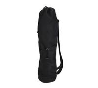 UTTASU Bolsa para esterilla de yoga con correa ajustable y bolsillo inferior para esterillas de 67 cm de ancho, funda de transporte para yogis, incluye soporte para botella de agua (negro/verde/azul