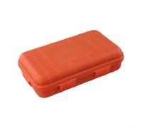 UTTASU Caja de almacenamiento flotante para acampar y actividades acuáticas, diseño a prueba de golpes, Naranja (L)