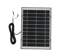 UTTASU Cargador solar de 10 W para Ring Video Doorbell 4/3/3 Plus/2, 5 V/1 A, IP65, resistente a la intemperie, cable en forma de U, soporte de 360° para vigilancia exterior