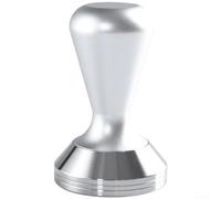 UTTASU Coffee Tamper 304 Base de acero inoxidable ergonómico mango de aleación esmerilada parte inferior lisa varios tamaños negro plata profesional para BARISTA Espresso herramienta para el hogar y
