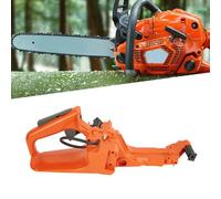 UTTASU Conjunto de mango trasero de depósito de combustible para motosierras Husqvarna 350, 353, 346XP, 345, 340 - Pieza de repuesto 503863771